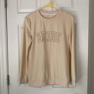 Bride sweatshirt